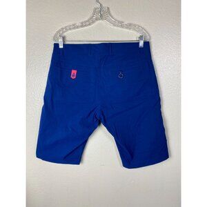 Rapha Randonnee Mens Blue Cycling Shorts Chino Size 32 Stretch Performance 12"